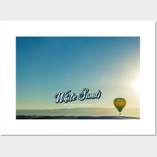 White Sands Hot Air Balloon Invitational Posters and Art
